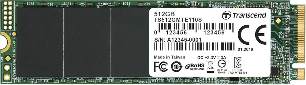 Amazon | トランセンドジャパン Transcend PCIe M.2 SSD (2280) 512GB