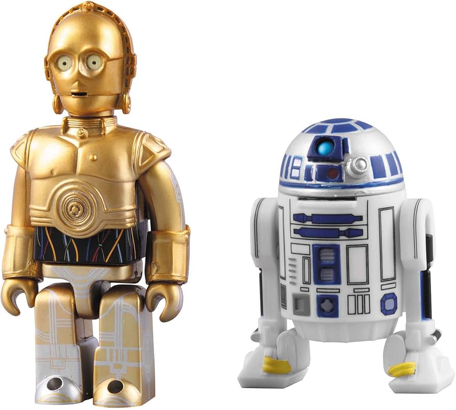 Amazon.co.jp: KUBRICK スター・ウォーズ C-3PO & R2-D2 ABS&PVC 塗装