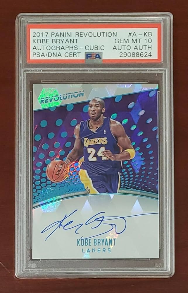 Amazon.com: 2017 Panini Revolution Kobe Bryant Lakers PSA 10 PSA