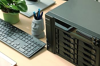 Amazon.co.jp: ASUSTOR ASUS子会社 NAS キット 10ベイ AS6510T