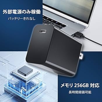 Amazon.co.jp: 【2025 新登場・日本語取扱説明書付】USB/AC アダプター