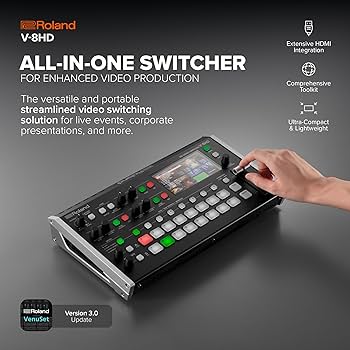 Amazon.com: Roland V-8HD | HD Video Switcher for Live Events