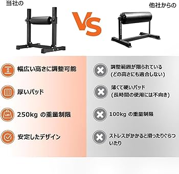 Amazon.co.jp: ブルガリアンスクワット スタンド - スクワット