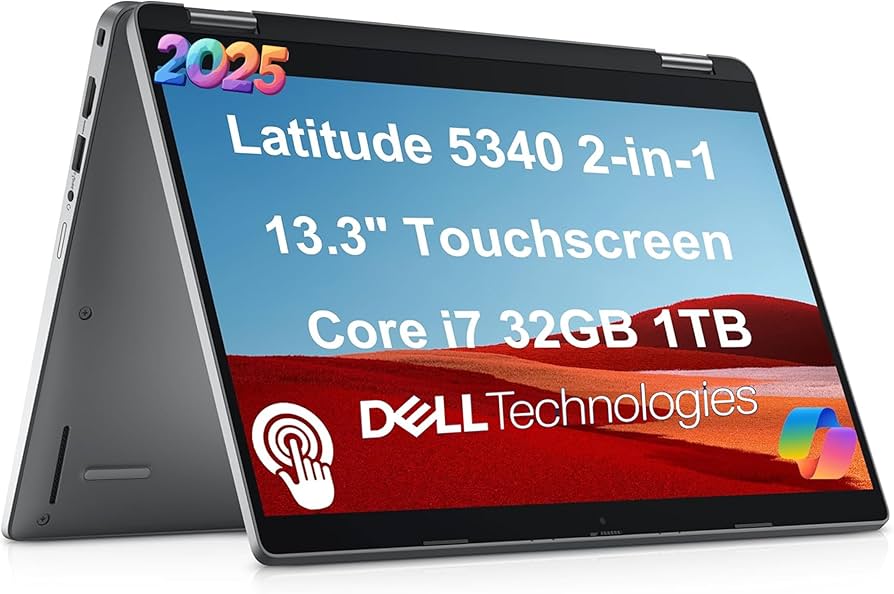 Amazon.com: Dell Latitude 5340 2-in-1 Business Laptop (13.3