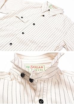 Amazon.co.jp: SUGAR CANE シュガーケーン シャツ 長袖 FICTION