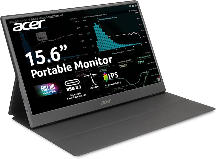 Amazon.com: acer Portable Monitor PM161Q Abmiuuzx 15.6