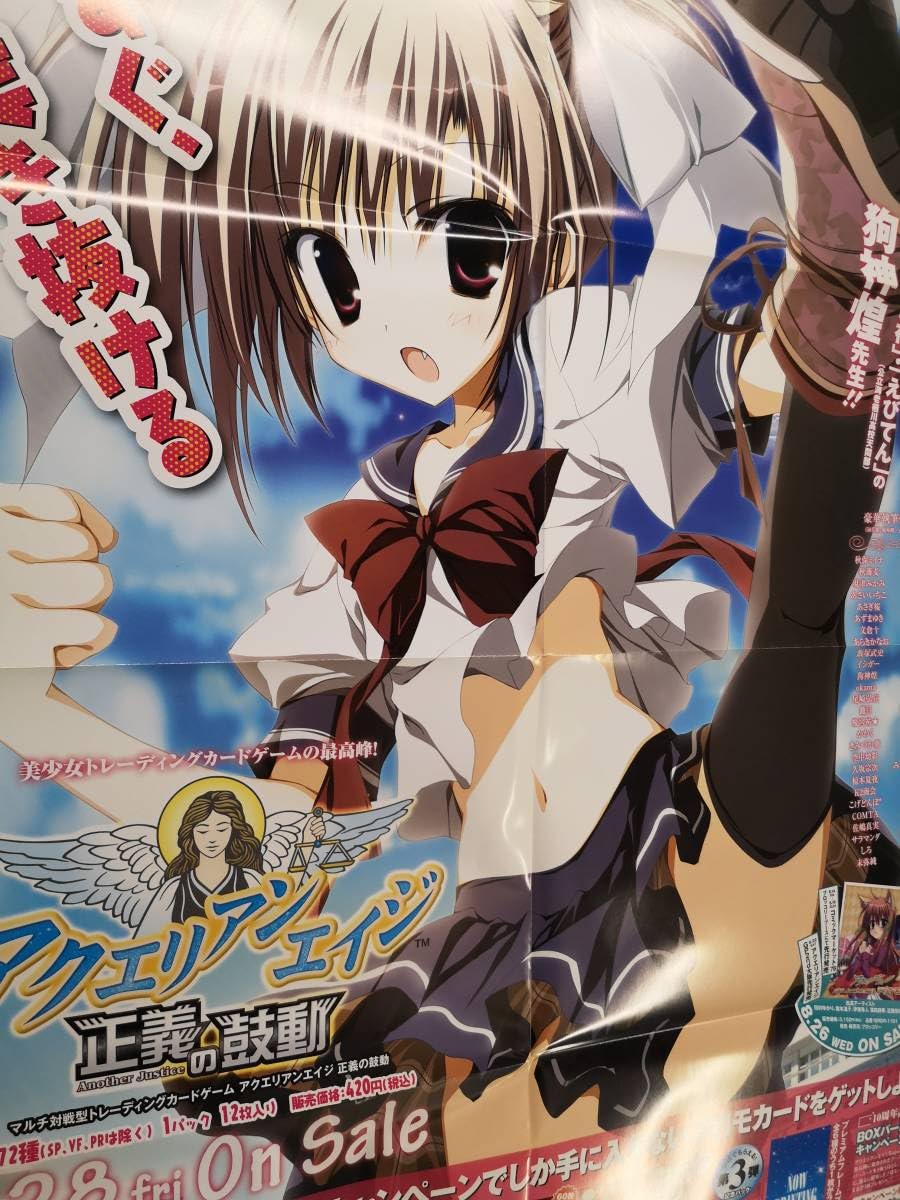 Amazon.co.jp: B2販促ポスター アクエリアンエイジ 正義の鼓動