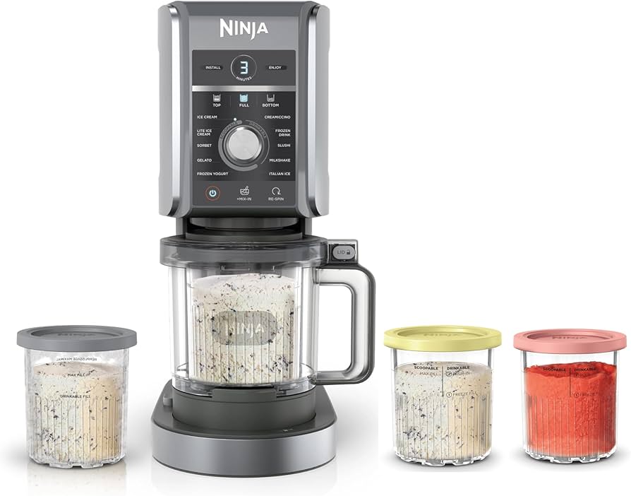 Amazon.com: Ninja CREAMi Deluxe Ice Cream & Frozen Treat Maker