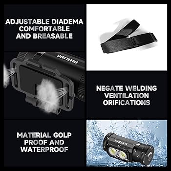 Amazon.com : Philips SFL3255 LED Headlamp Rechargeable,1500 Lumens