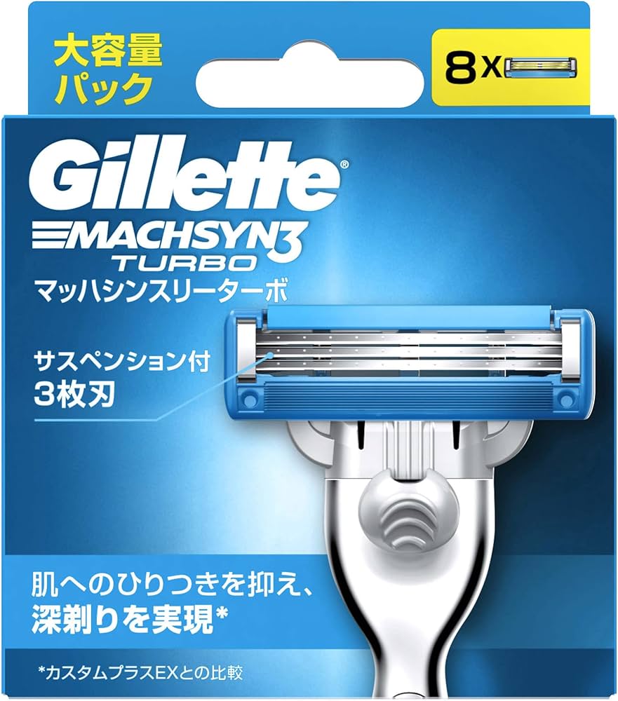 Amazon.co.jp: Gillette ジレット マッハシンスリーターボ 髭剃り