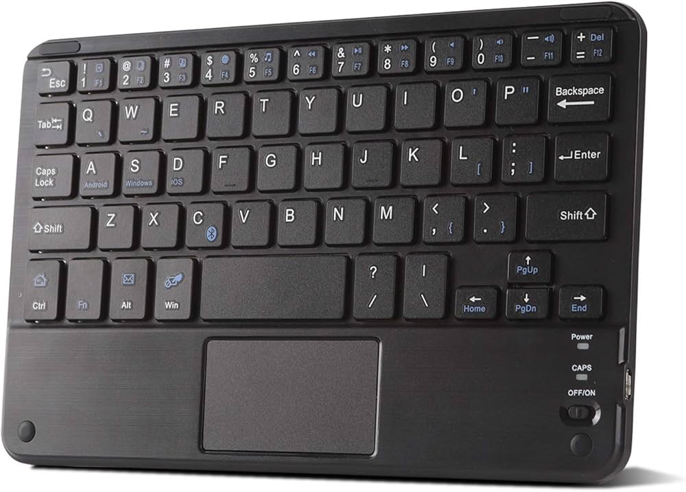 Amazon.co.jp: タブレット用Bluetooth ワイヤレスキーボード タッチ