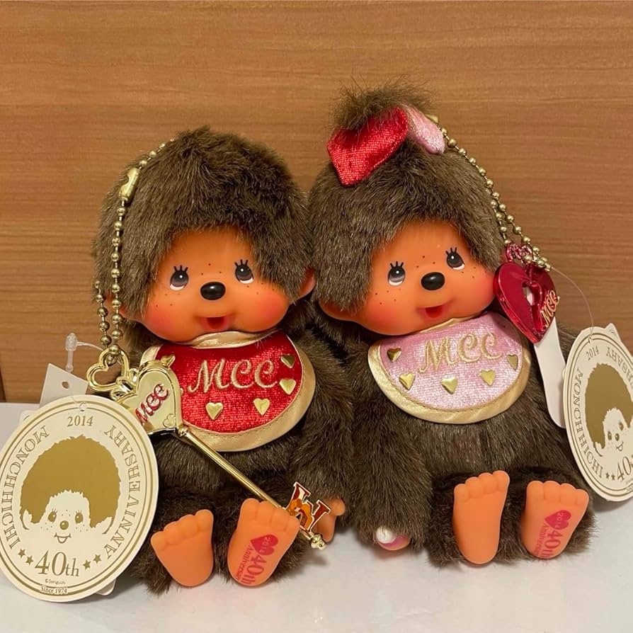 Amazon.co.jp: モンチッチ 40周年 アニバーサリー ぬいぐるみ キー