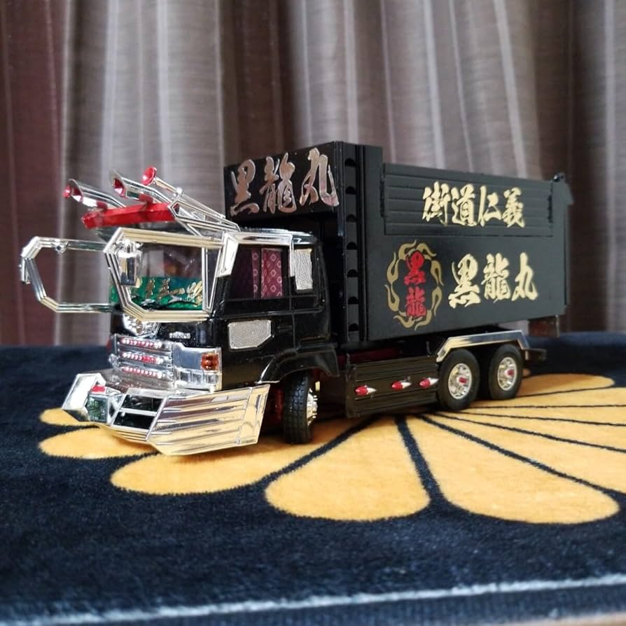 Amazon.co.jp: 1/32 デコトラダンププラモデル完成品 アオシマ : ホビー