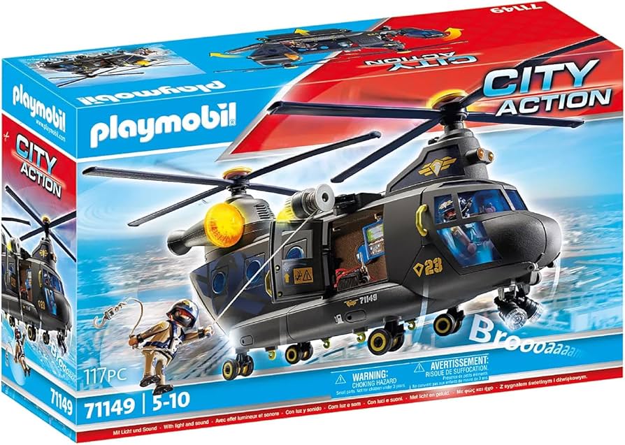 Amazon.co.jp: playmobil(プレイモービル) 特殊部隊 救助機 (2024