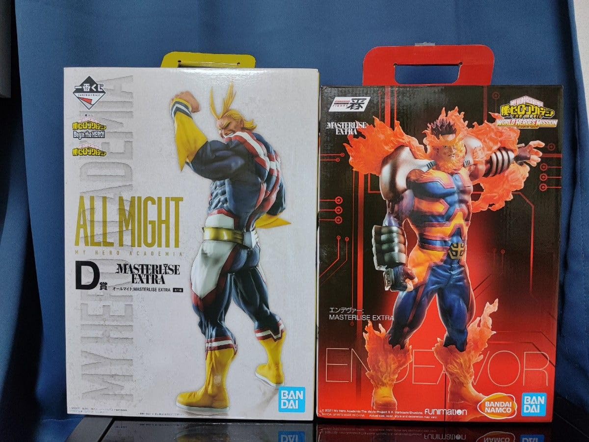 Amazon.co.jp: 一番くじ ヒロアカ オールマイト エンデヴァー マスタ
