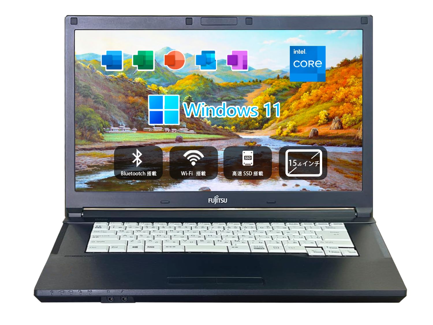 Amazon.co.jp: 【整備済み品】 富士通 ノートPC A577／15.6型 ／Win 11