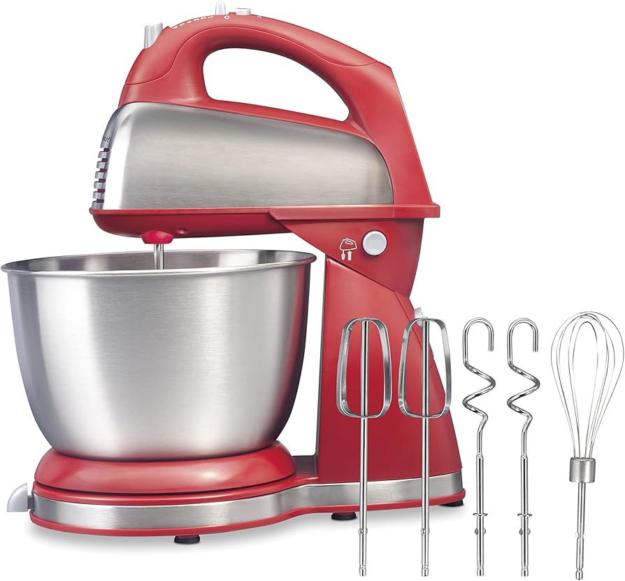 Amazon.com: Hamilton Beach Classic Stand and Hand Mixer, 4 Quarts