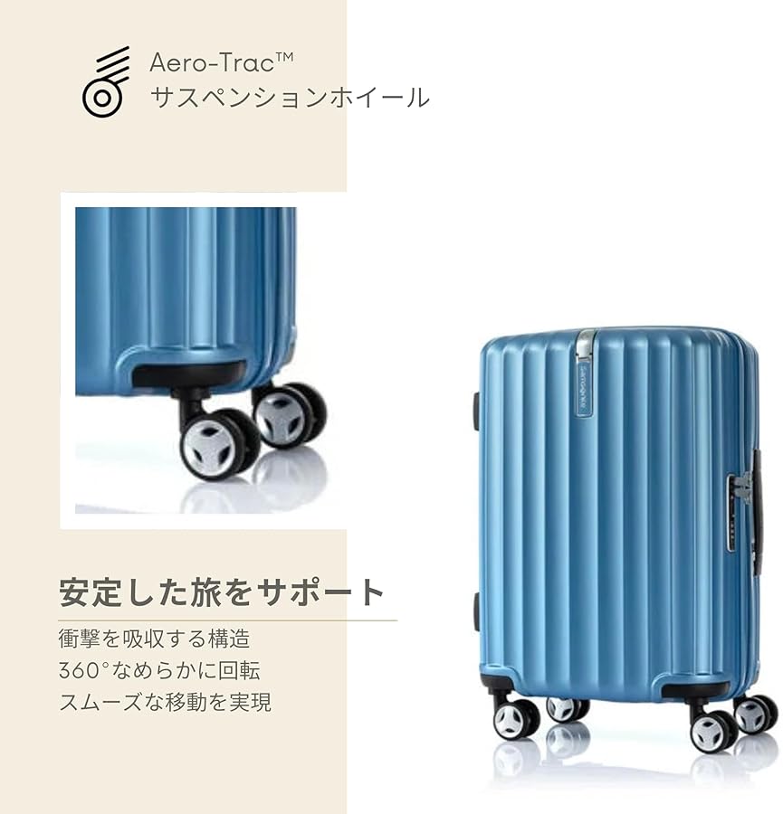 Amazon | [サムソナイト] スーツケース エナウ スピナー 55/20 機内