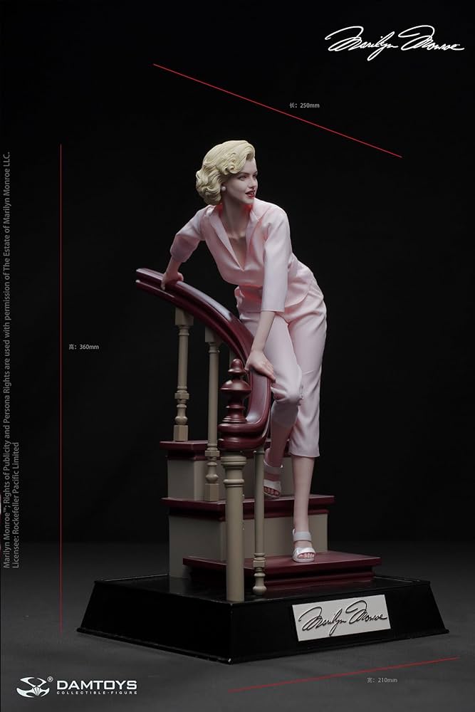 Amazon.co.jp: HiPlay DAMTOYS マリリン・モンロー 全身リアル