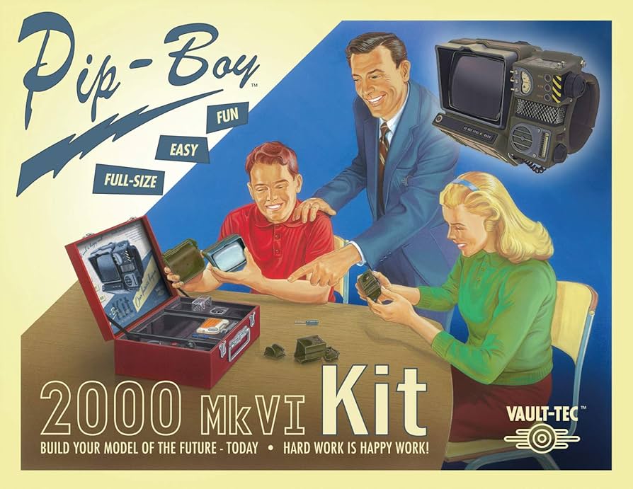 Amazon.com: Fallout Pip-Boy 2000 Mk VI Construction Kit, +14 years
