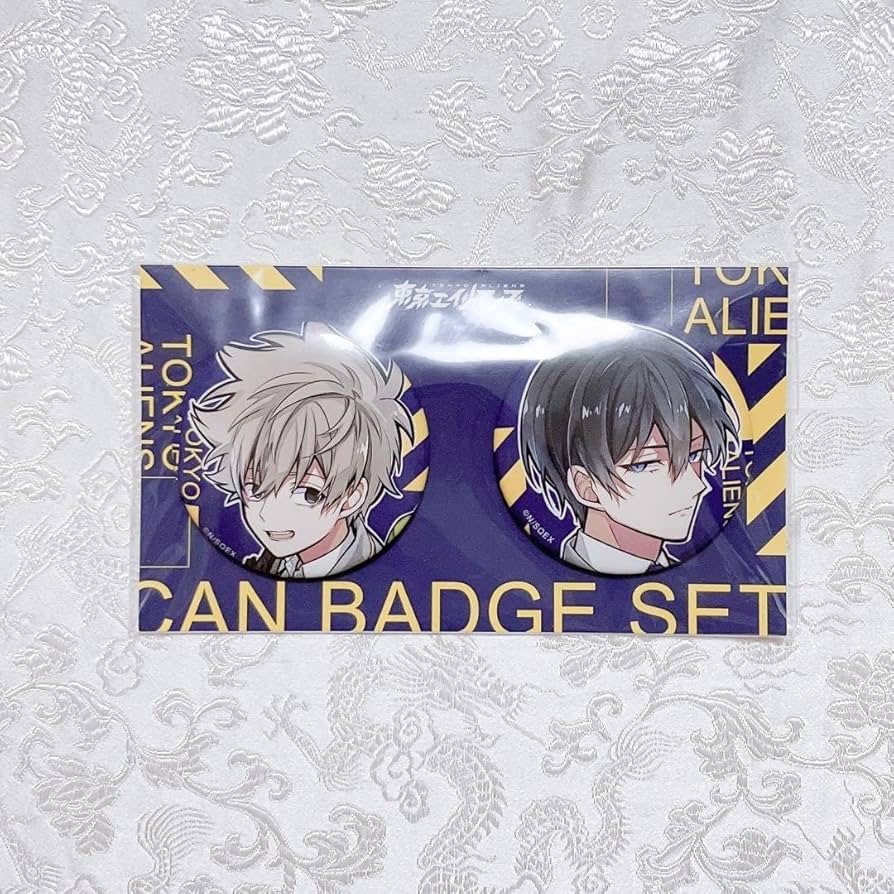 Amazon.co.jp: 東京エイリアンズ 初期 缶バッジ 郡司晃 天空橋翔