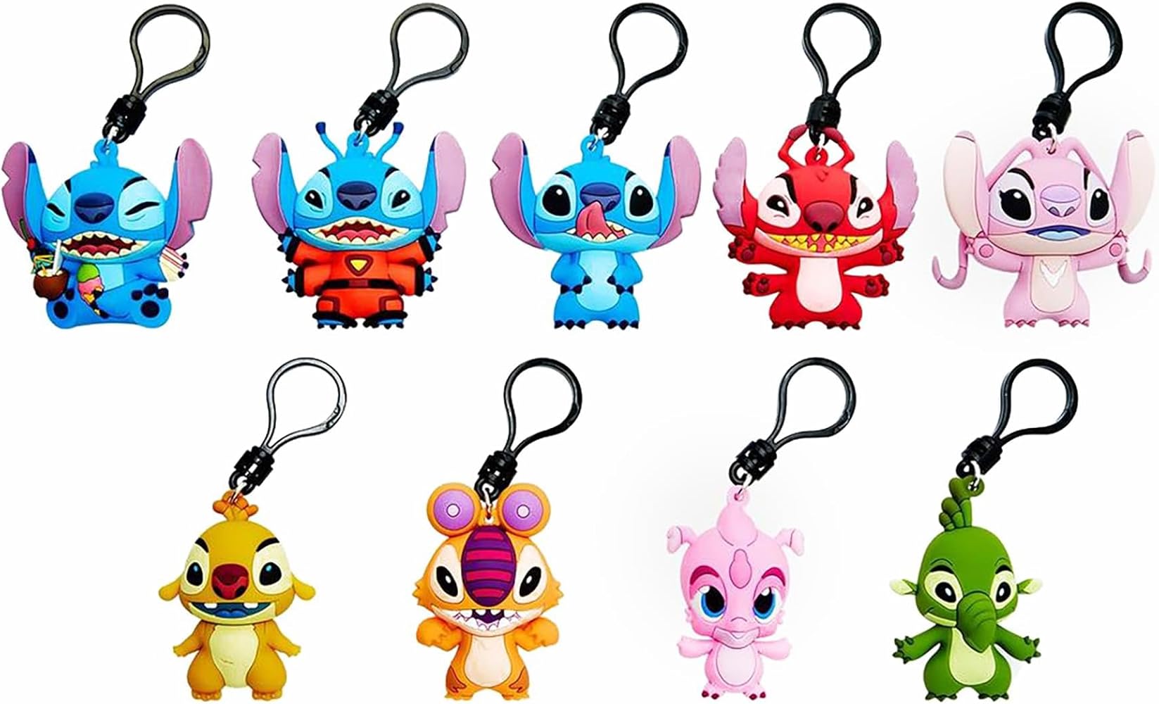 Amazon.co.jp: Disney Stitch Series 5-3Dフィギュアフォームバッグ
