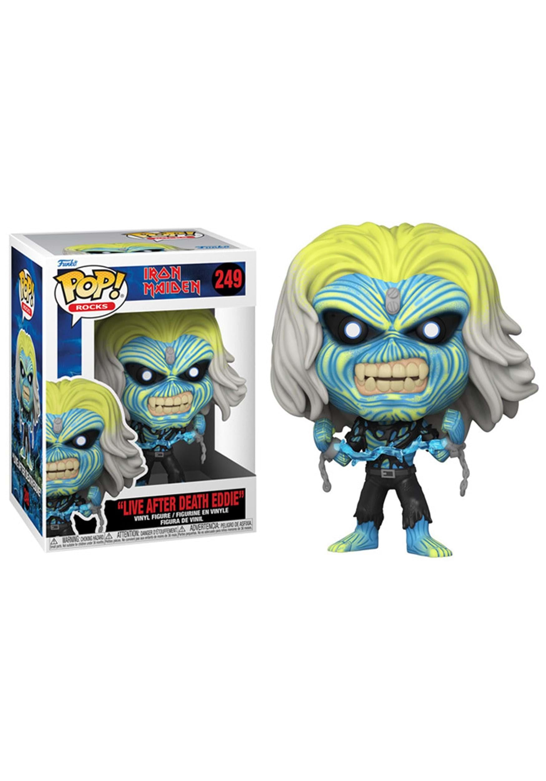 Amazon.com: Funko POP Rocks: Iron Maiden - Eddie - Live After