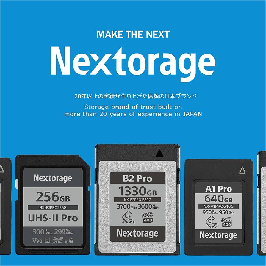 Amazon.com: Nextorage 480GB CFexpress Type A VPG200 Japanese Brand