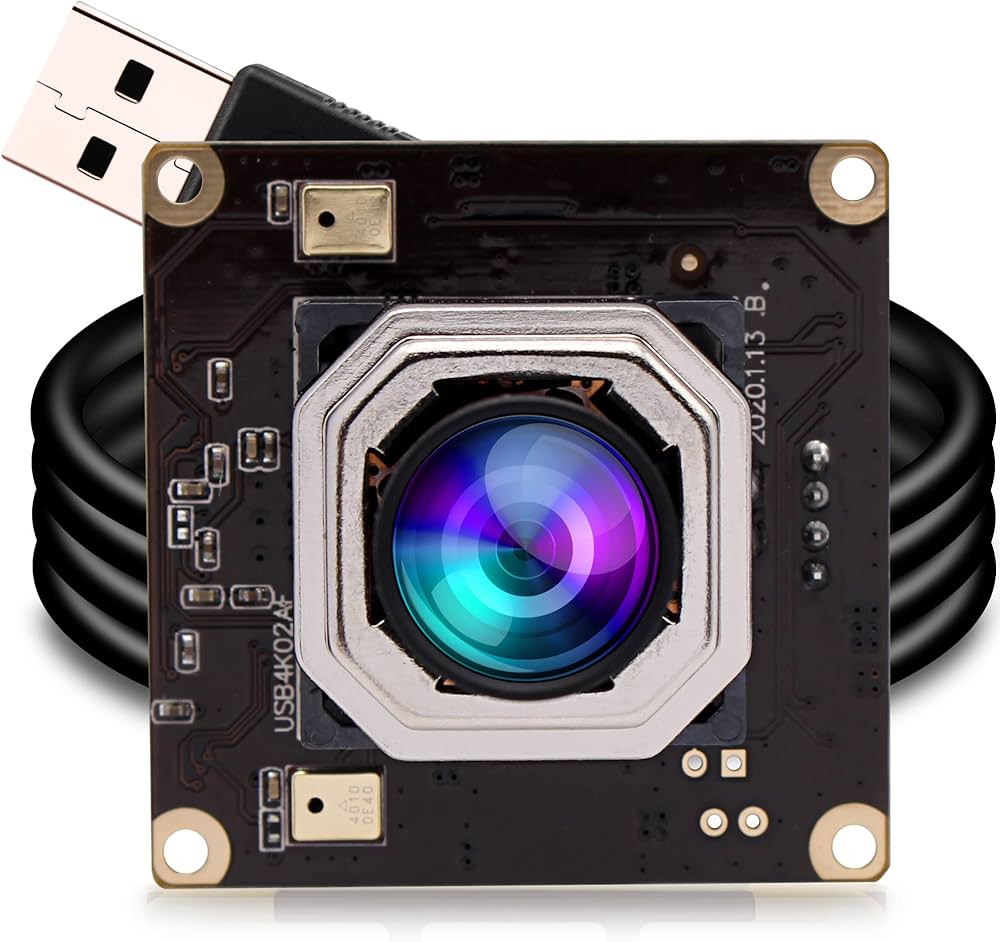 Amazon.co.jp: ELP 4K USBカメラムモジュールオートフォーカスウェブ