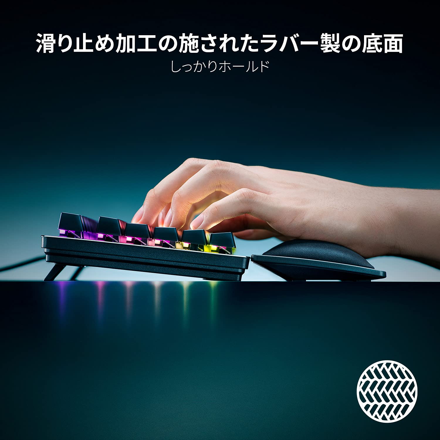 Amazon.co.jp: Razer Ergonomic Wrist Rest for Mini Keyboards