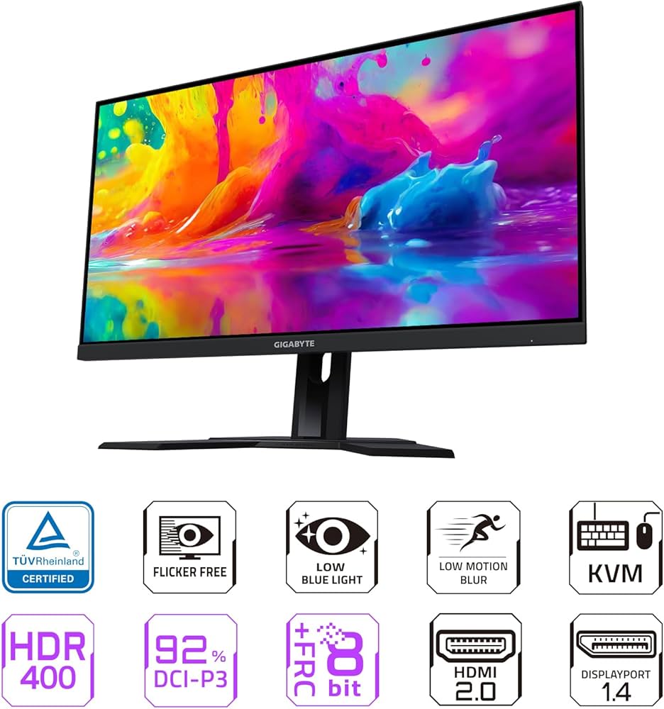 Amazon.co.jp: Gigabyte M27Q 27??? 170Hz 1440P KVM ??????????2560 x