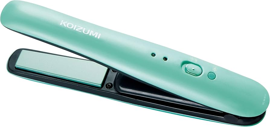 Amazon | コイズミ セラミック ヘアアイロン 幅18.3×奥行3.1×高さ6.8cm