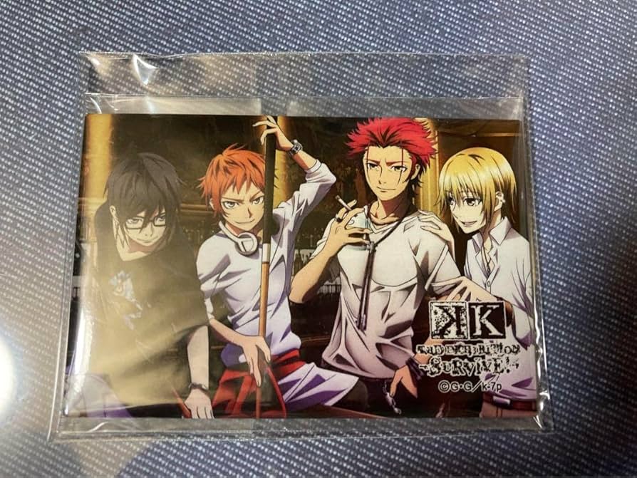 原画 缶バッジ 周防尊 アイドルK K SEVEN STORIES 原画 缶バッジ 周防