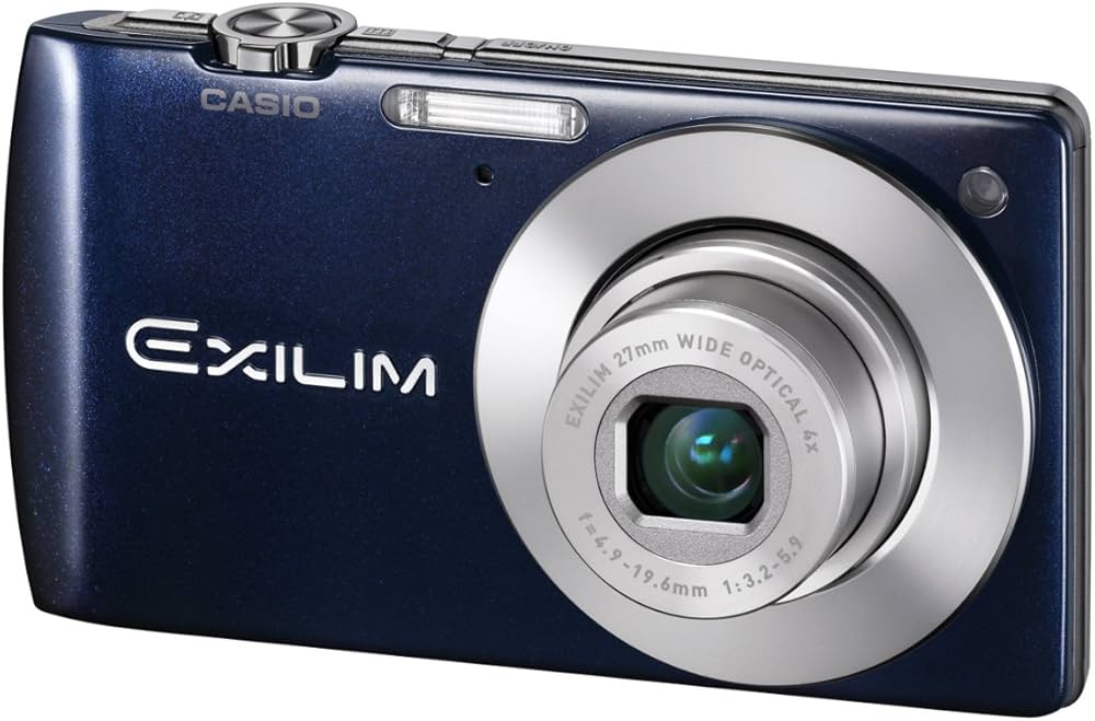 Casio Exilim EX-S200 Digital Camera - Blue (14.1MP, 4x Optical