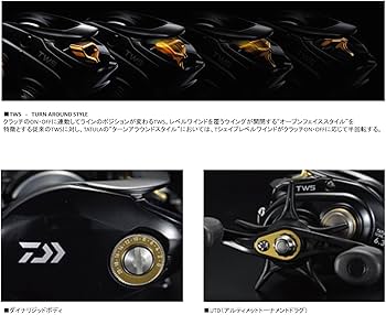 Amazon | ダイワ(Daiwa) ベイトリール 14 タトゥーラ 103XHL-TW