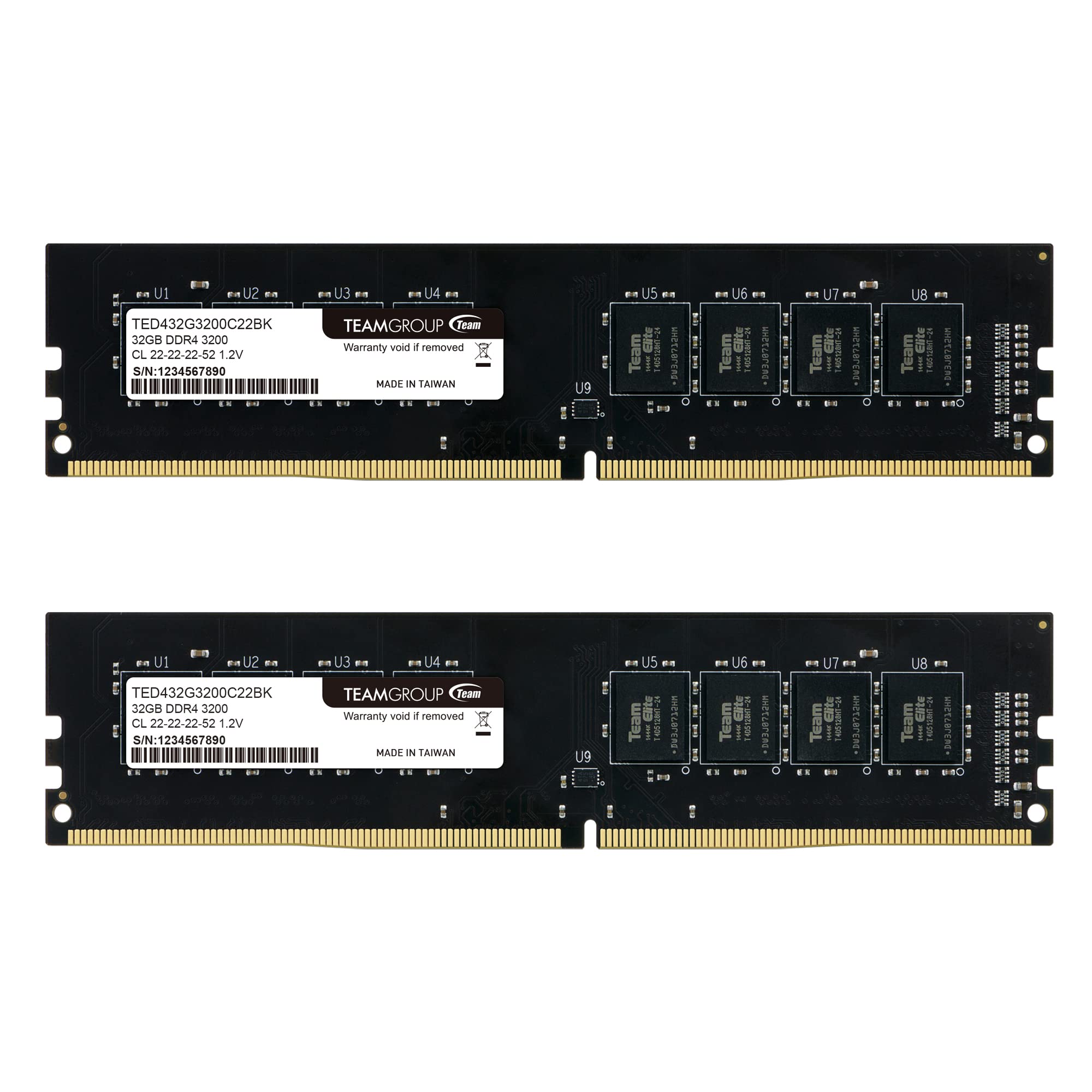 Amazon.co.jp: TEAMGROUP Elite DDR4 64GB キット (2 x 32GB) 3200MHz
