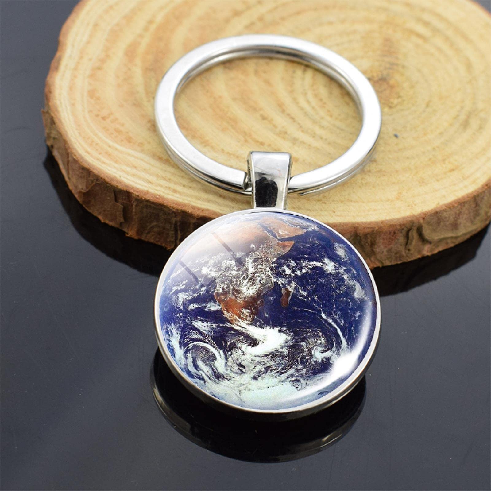 Amazon.co.jp: 世界地球儀地球地図キーホルダーキーチェーンアメリカ