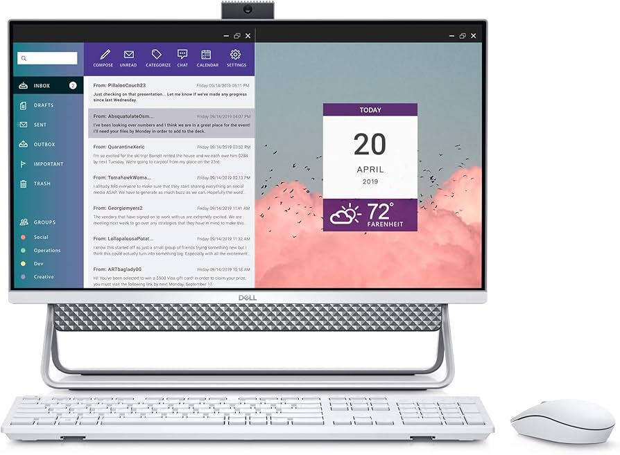 Amazon.com: Dell Inspiron 5400 AIO 23.8 Inch FHD Touch All in One