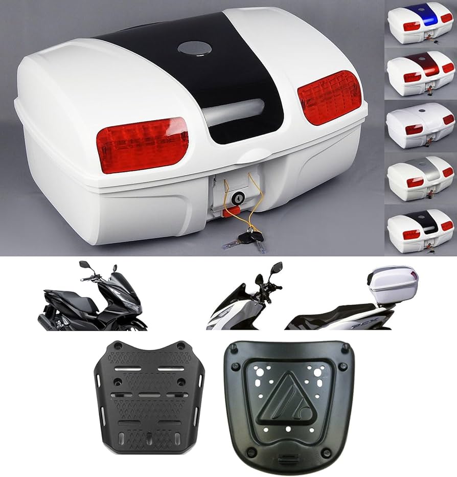 Amazon | AG-APS PCX専用 ボックス&キャリアセット AG-81 容量47L 取付