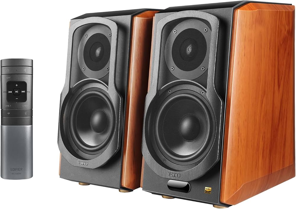 Amazon.co.jp: Edifier S1000W ブックシェルフスピーカー アクティブ