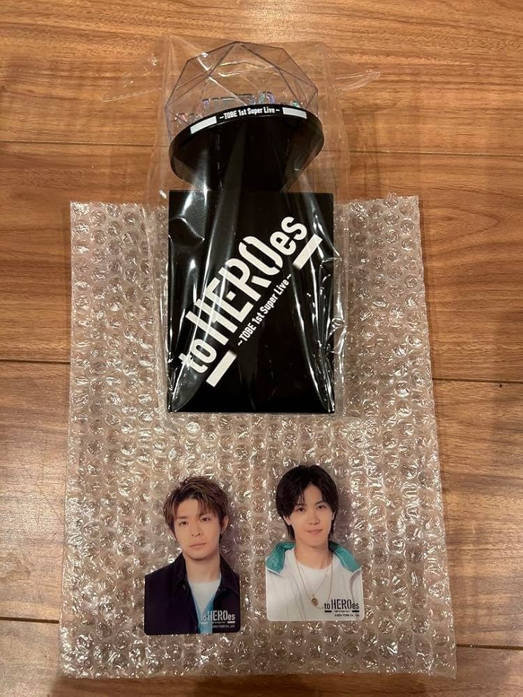 Amazon.co.jp: TOBE公式グッズ toHEROes ペンライト＆クリアカード