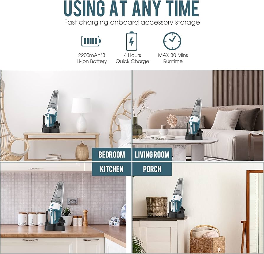 Amazon | Xoopla 充電スタンド XP189ハンディクリーナー用 車載掃除機