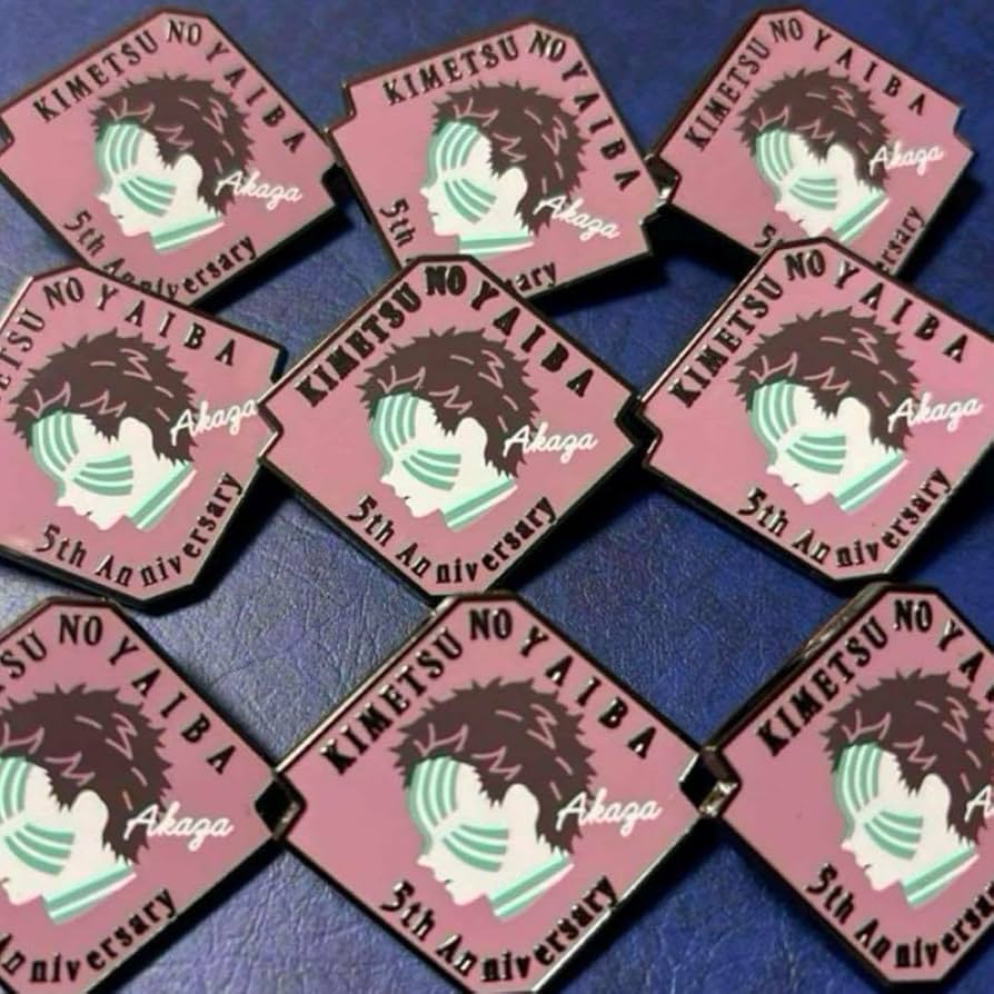 Amazon.co.jp: 猗窩座 モチーフピンズ ピンバッジ 1点 鬼 滅 アニメ伍