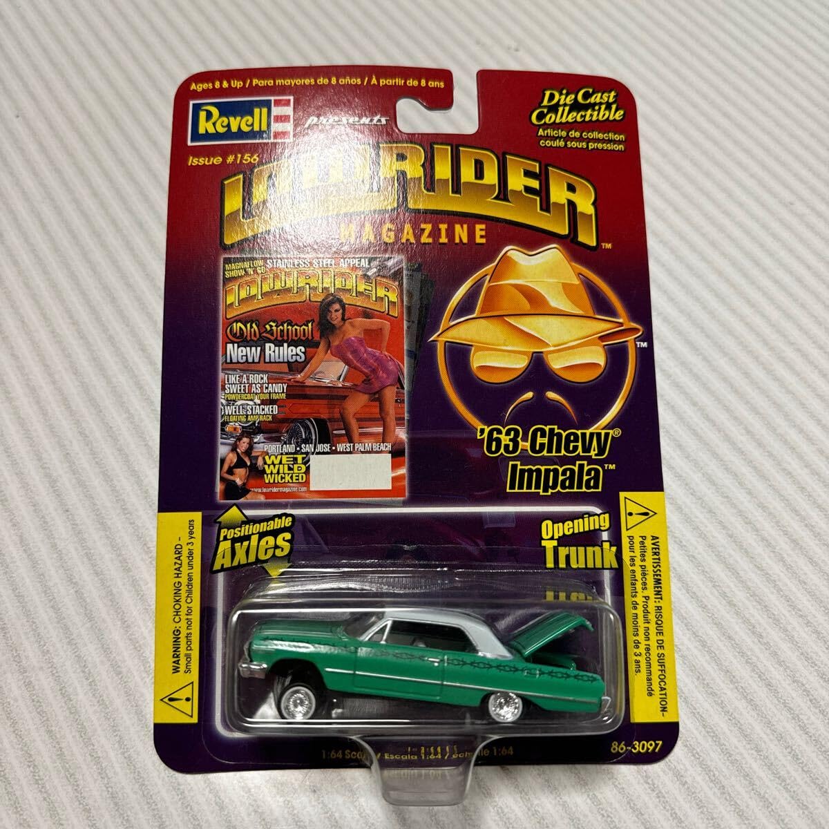 Amazon.co.jp: Revell レベル 1/64 63 シボレーインパラ ローライダー