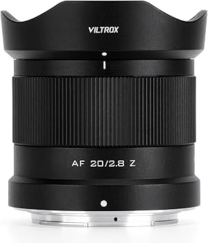 Amazon.co.jp: VILTROX AF 20mm F2.8 Z マウント 広角レンズ フル