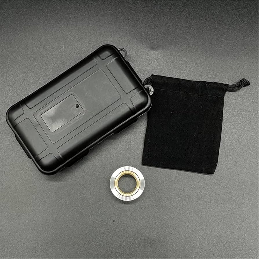 Amazon.co.jp: Fidget Toysクリエイティブメタルリングフィジェット