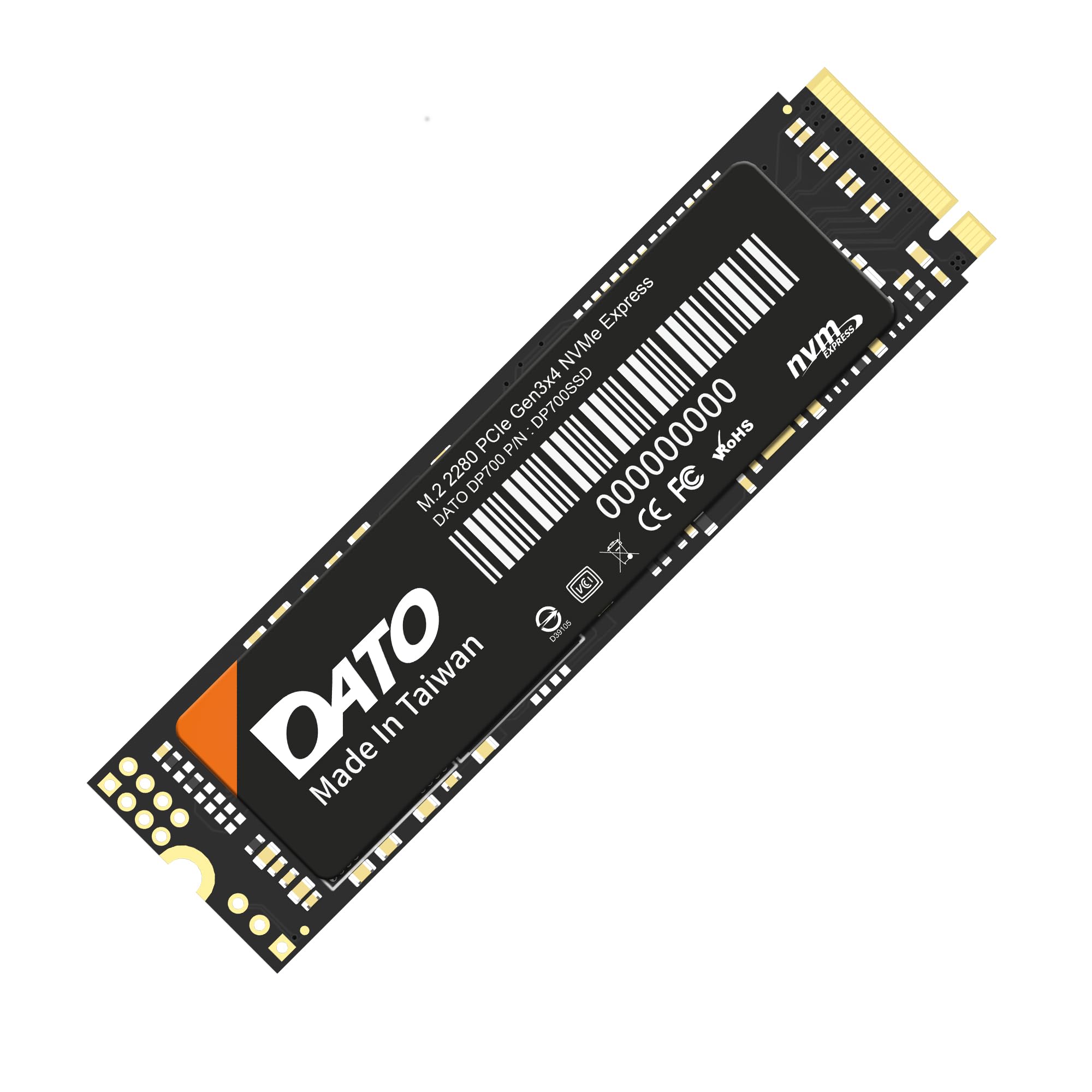 Amazon.com: DATO 1TB SSD M.2 2280 PCIe Gen3x4 NVMe Internal Solid