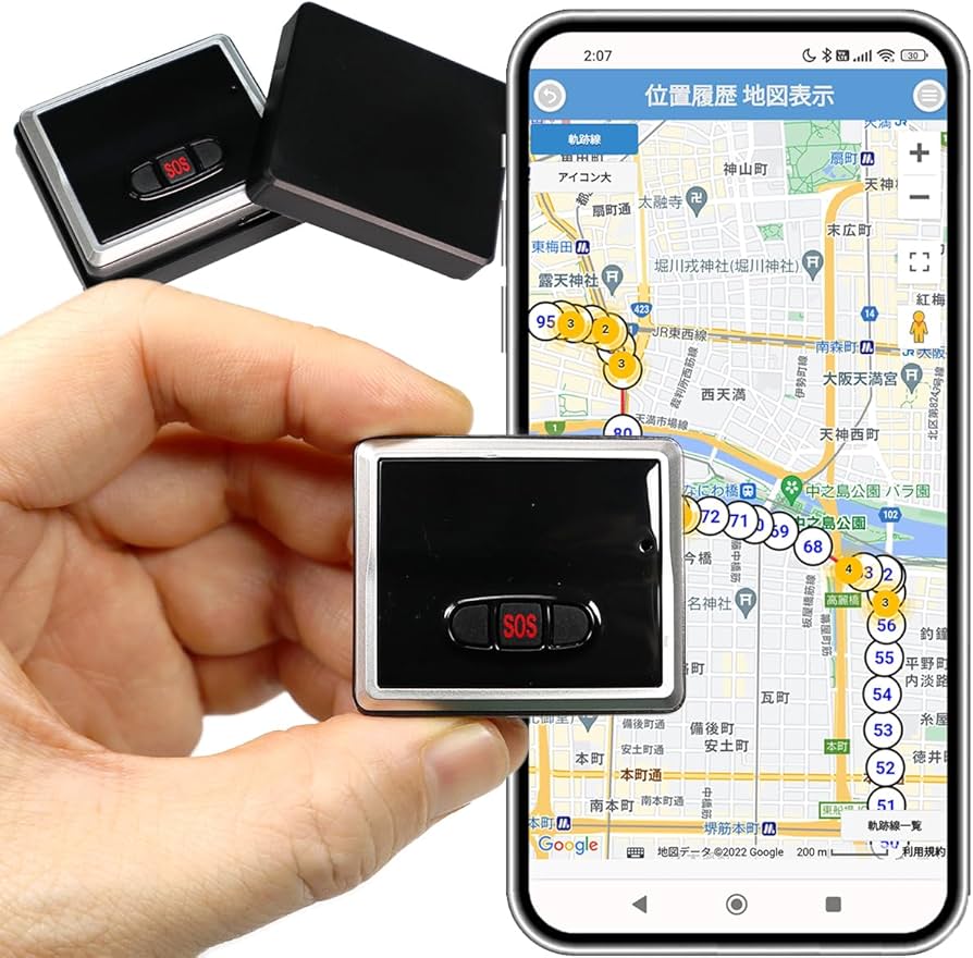 Amazon.co.jp: GPS 発信機 超小型 【技適認証済み】Trackimo-e