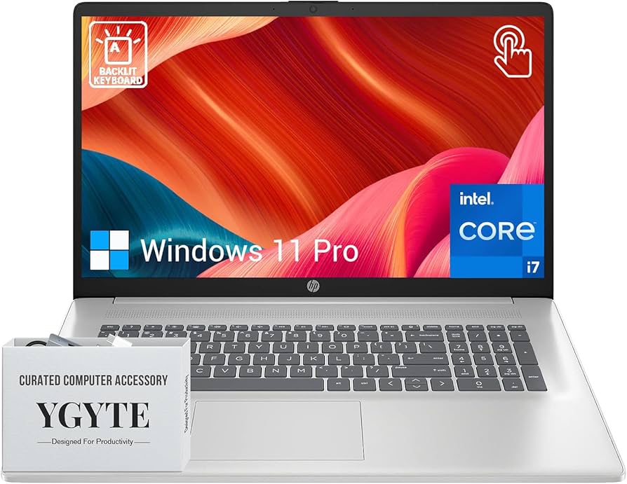 Amazon.com: HP 17 Touchscreen Laptop Computer, 17.3