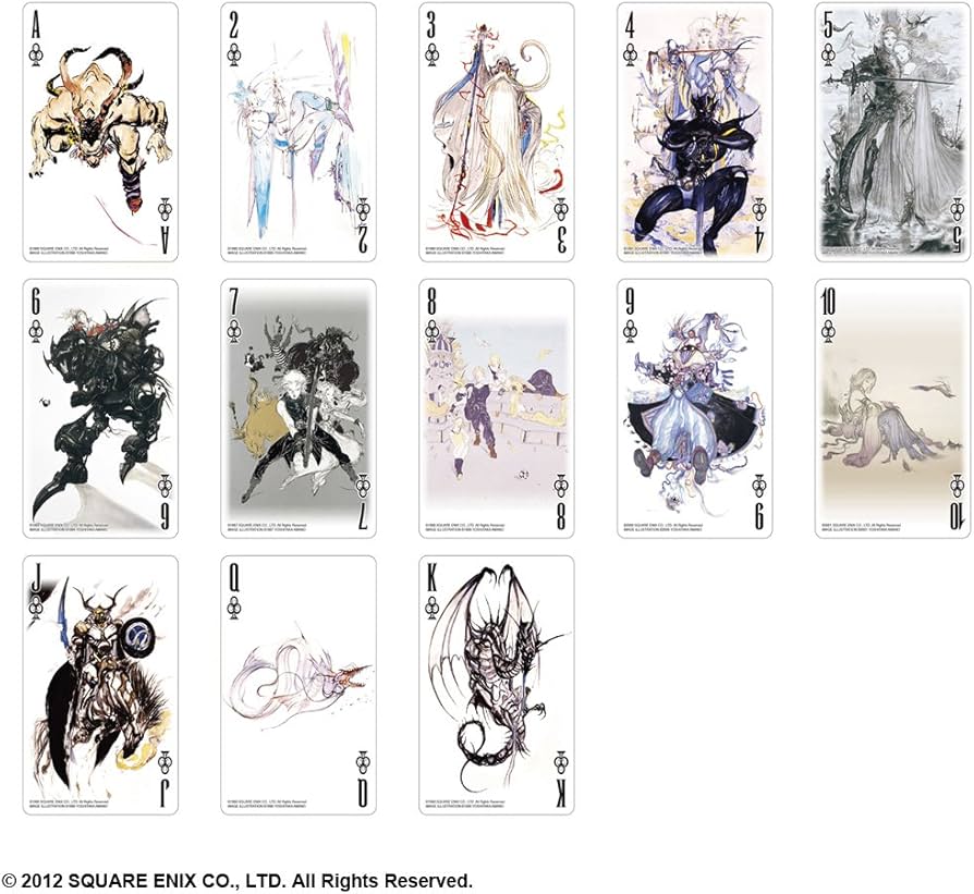 Amazon.co.jp: FINAL FANTASY 25周年記念トランプ : おもちゃ
